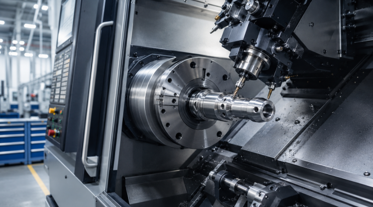 CNC Turning-Milling Compound Lathe for Complex Part.png CNC Turning-Milling Compound Lathe for Complex Part.png